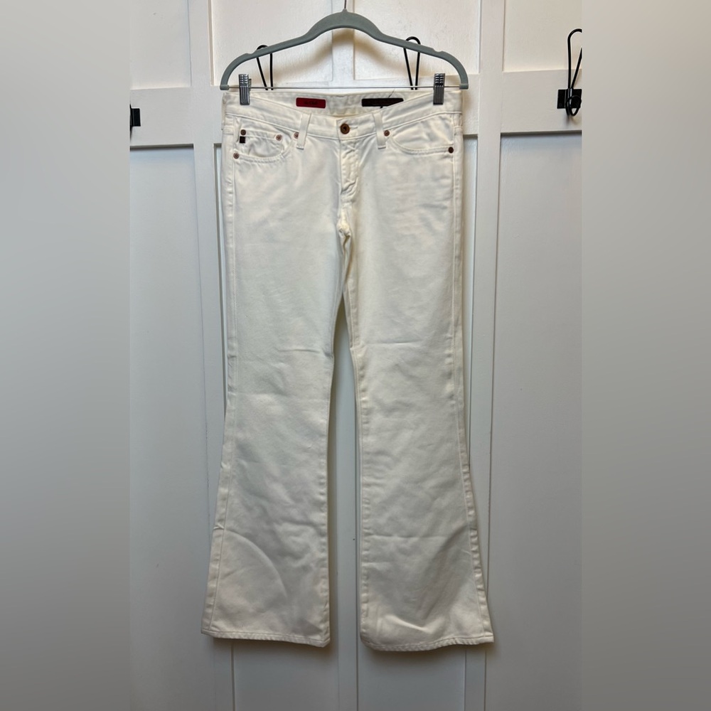 AG Adriano Goldschmied Women’s Boot Cut Jeans in White
